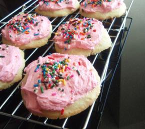 Pink Icing Cookies Photo