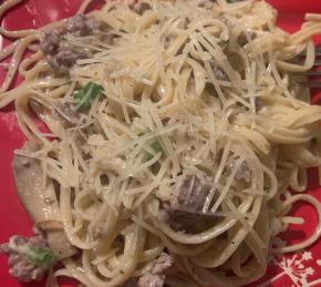 Oyster Mushroom Pasta Photo