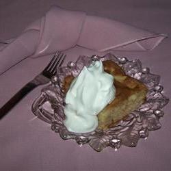 Raw Apple Cake Photo