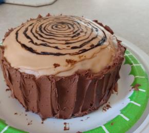 Nutmeg Feather Cake Photo