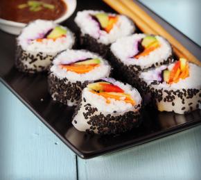 Vegetarian Sushi Photo