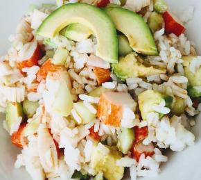 Easy California Roll Sushi Salad Photo