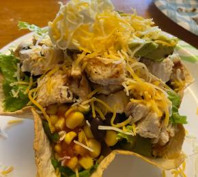 Chicken Taco Salad Photo