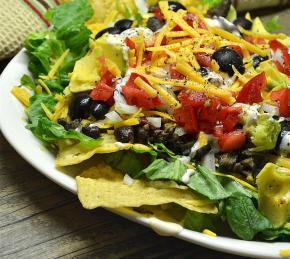 Easy Black Bean Taco Salad Photo