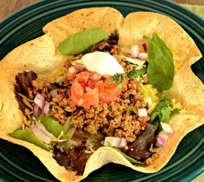 Quick Turkey Taco Salad Photo