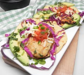 Halibut Fish Tacos Photo