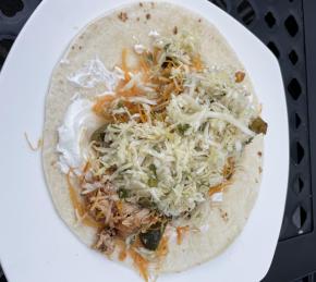 Air Fryer Crispy Fish Tacos with Slaw Photo