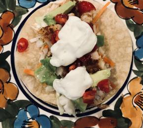 Baked Cod Fish Tacos Photo