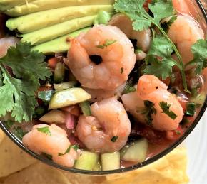 Authentic Mexican Shrimp Cocktail (Coctel de Camarones estilo Mexicano) Photo