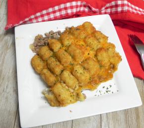 Cheeseburger Tater Tot Casserole Photo