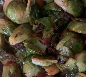 Quick Brussels and Bacon Photo