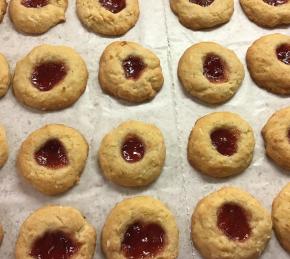 Coconut Raspberry Cookies Photo