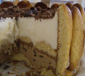 Ice Cream Tiramisu Cake Photo