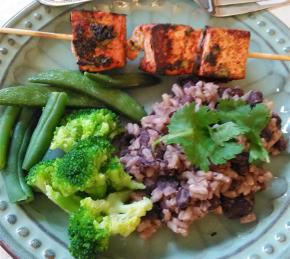 Cilantro Lime Grilled Tofu Photo