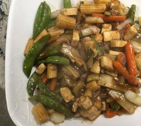 Vegetable and Tofu Stir-fry Photo