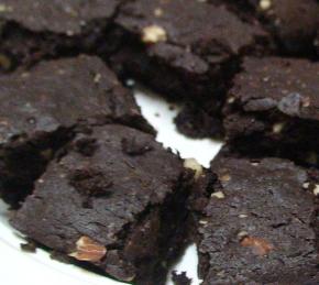 Triple Chocolate Tofu Brownies Photo