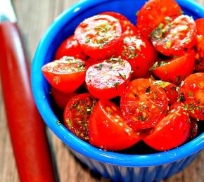 Marinated Cherry Tomato Salad Photo