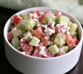 Cottage Cheese Salad Photo