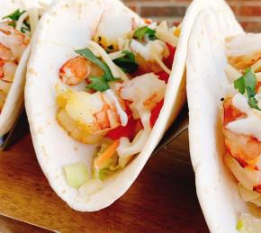 Twisted Air Fryer Shrimp Tacos Photo