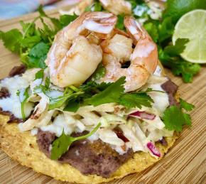 Shrimp Tostadas Photo