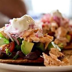 Summer Salmon Tostadas Photo