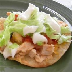 Chipotle Chicken Tostadas Photo