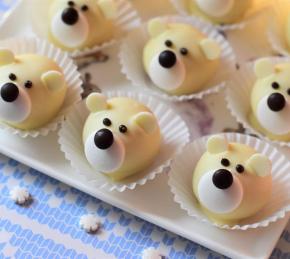 Polar Bear Cheesecake Truffles Photo