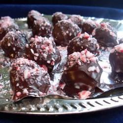 Dark Chocolate Mint Truffles Photo