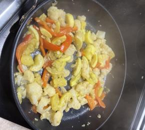 Garlic Sautéed Vegetables Photo