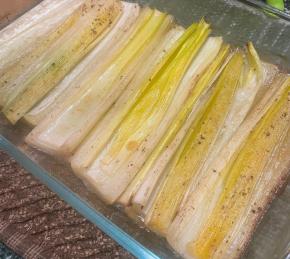 Roasted Leeks with Lemon Butter Photo