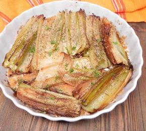 Roasted Leeks with Parmesan Photo