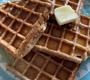 Whole Grain Waffles Photo