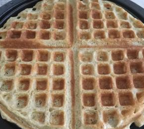 Banana Egg Waffles Photo