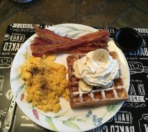 Brown Sugar Bacon Waffles Photo