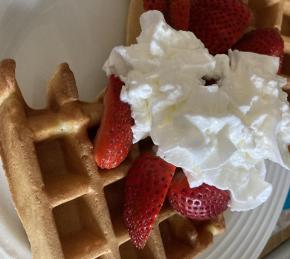 Homemade Waffles Photo