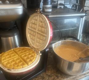 Buttermilk Pumpkin Waffles Photo