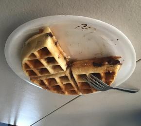 Chocolate Chip Belgian Waffles Photo