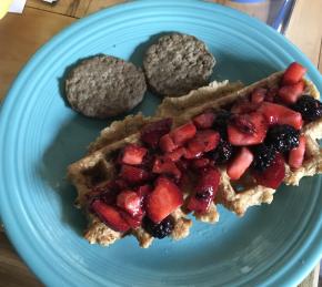 Cathy's Gluten-Free Oatmeal Waffles Photo