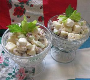 Date-Marshmallow Waldorf Salad Photo