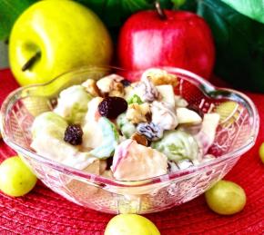 Sweet Tart Waldorf Apple Salad Photo