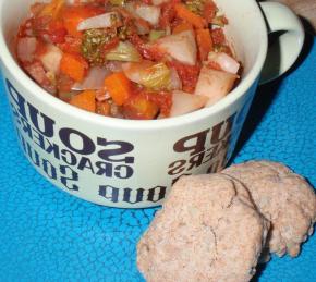 Yam and Turnip Stew with Mini-Biscuits Photo