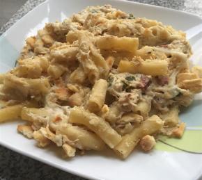 Jalapeno Popper Chicken Baked Ziti Photo