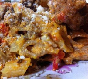 Red Pepper Tomato Pasta Bake Photo