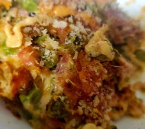 Cheesy Tuna and Zucchini Noodle Casserole Photo