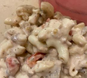 Cold Tuna Macaroni Salad Photo