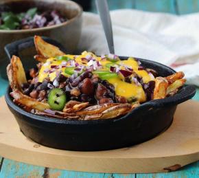 Vegan Chili Cheese Fries Photo