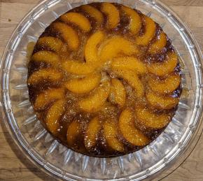 Peach Upside-Down Cake Photo