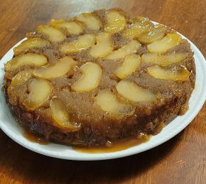 Caramel Apple Upside-Down Cake Photo