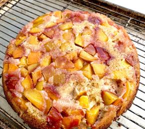 Nectarine Upside-Down Cake Photo