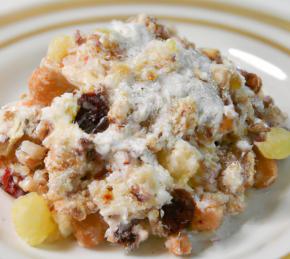 Carrot Cake with Crushed Pineapple and Pecans Photo